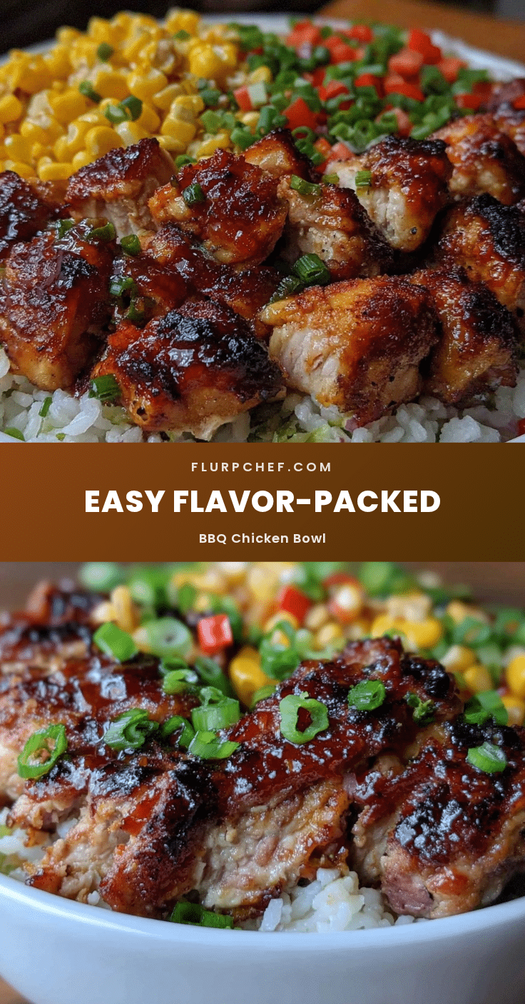 BBQ chicken bowl recipe