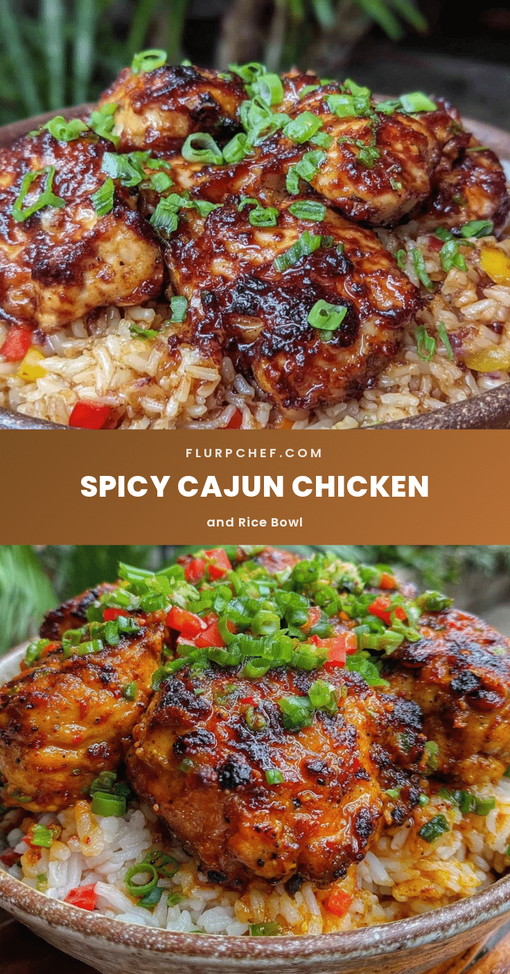 cajun chicken and rice bowl recipe