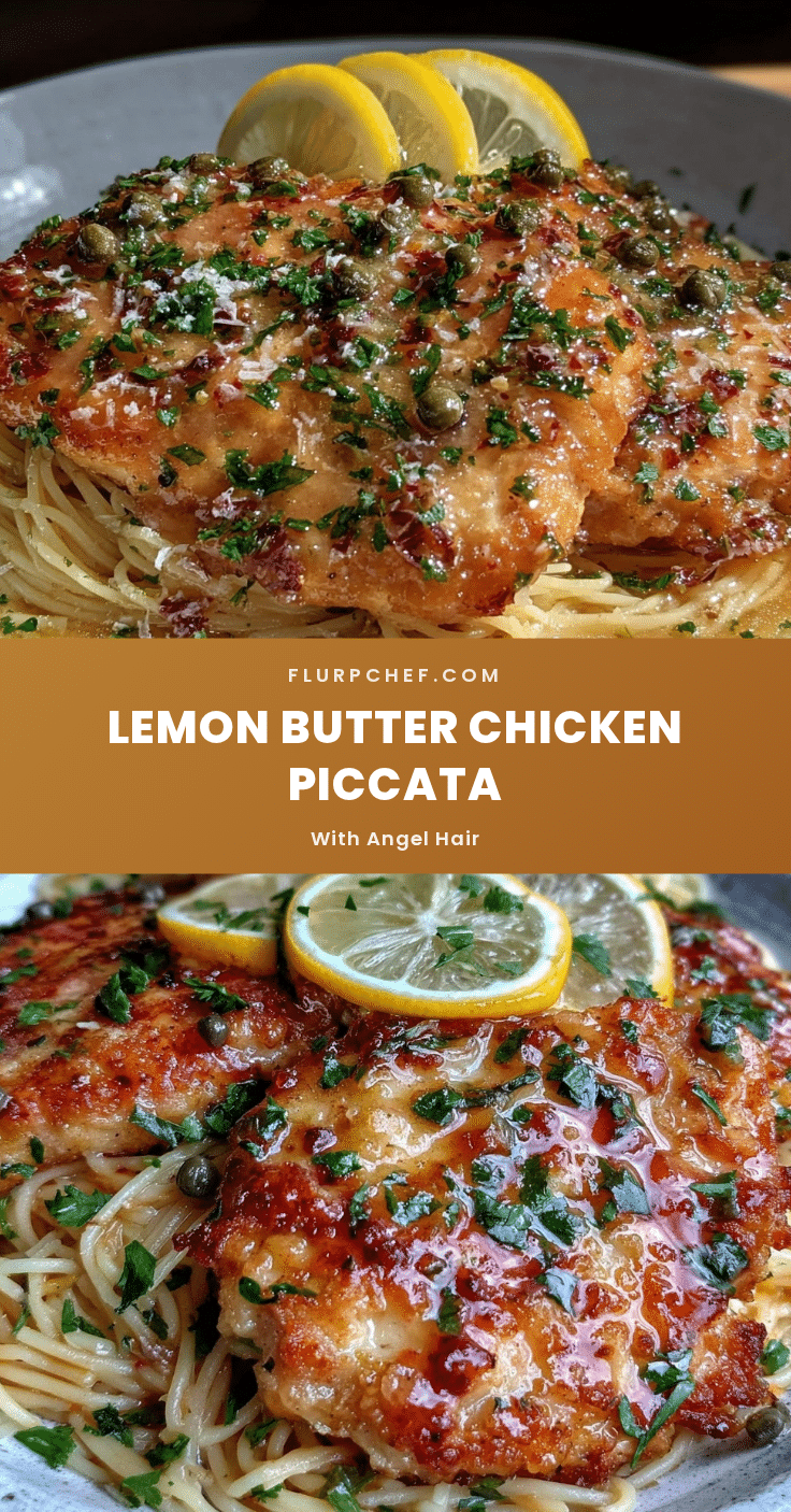 chicken piccata with angel hair pasta recipe