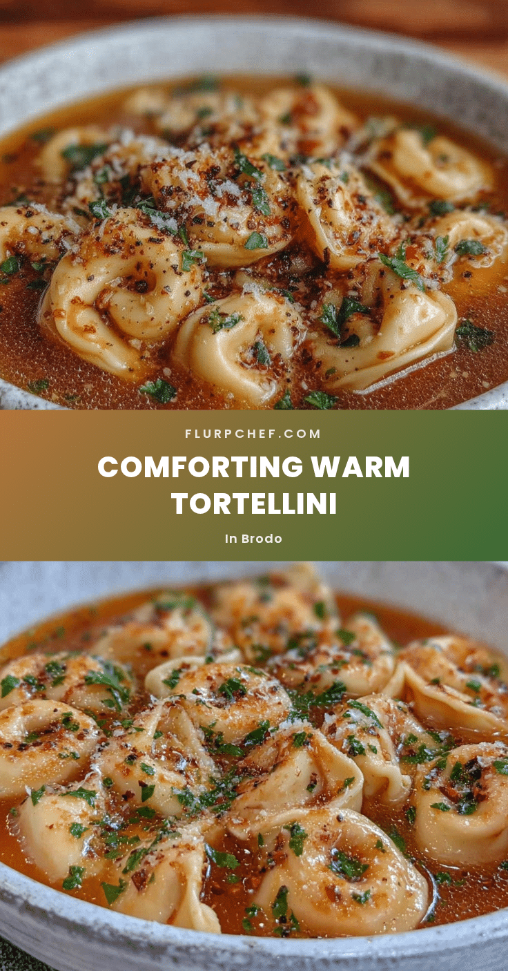 comforting tortellini in brodo recipe