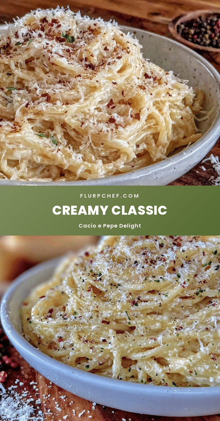creamy cacio e pepe pasta recipe