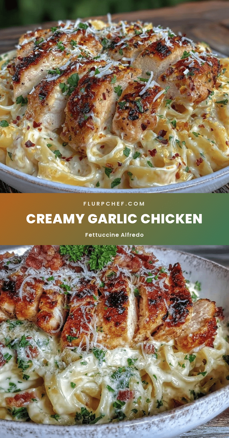 creamy chicken fettuccine alfredo recipe