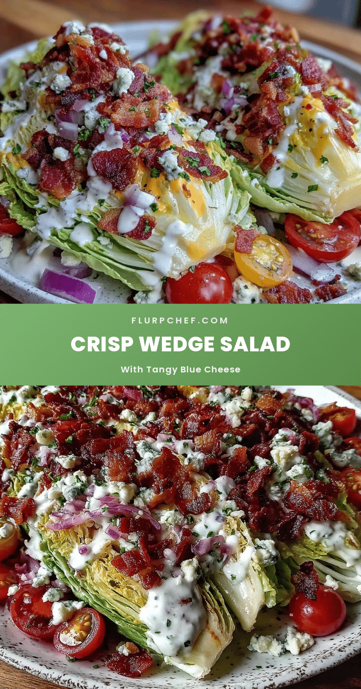 crisp wedge salad recipe
