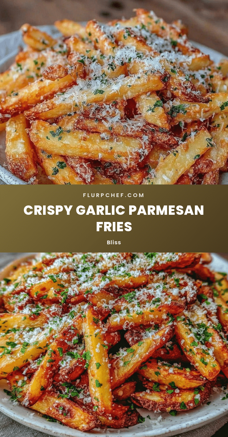 crispy garlic fries with parmesan recipe