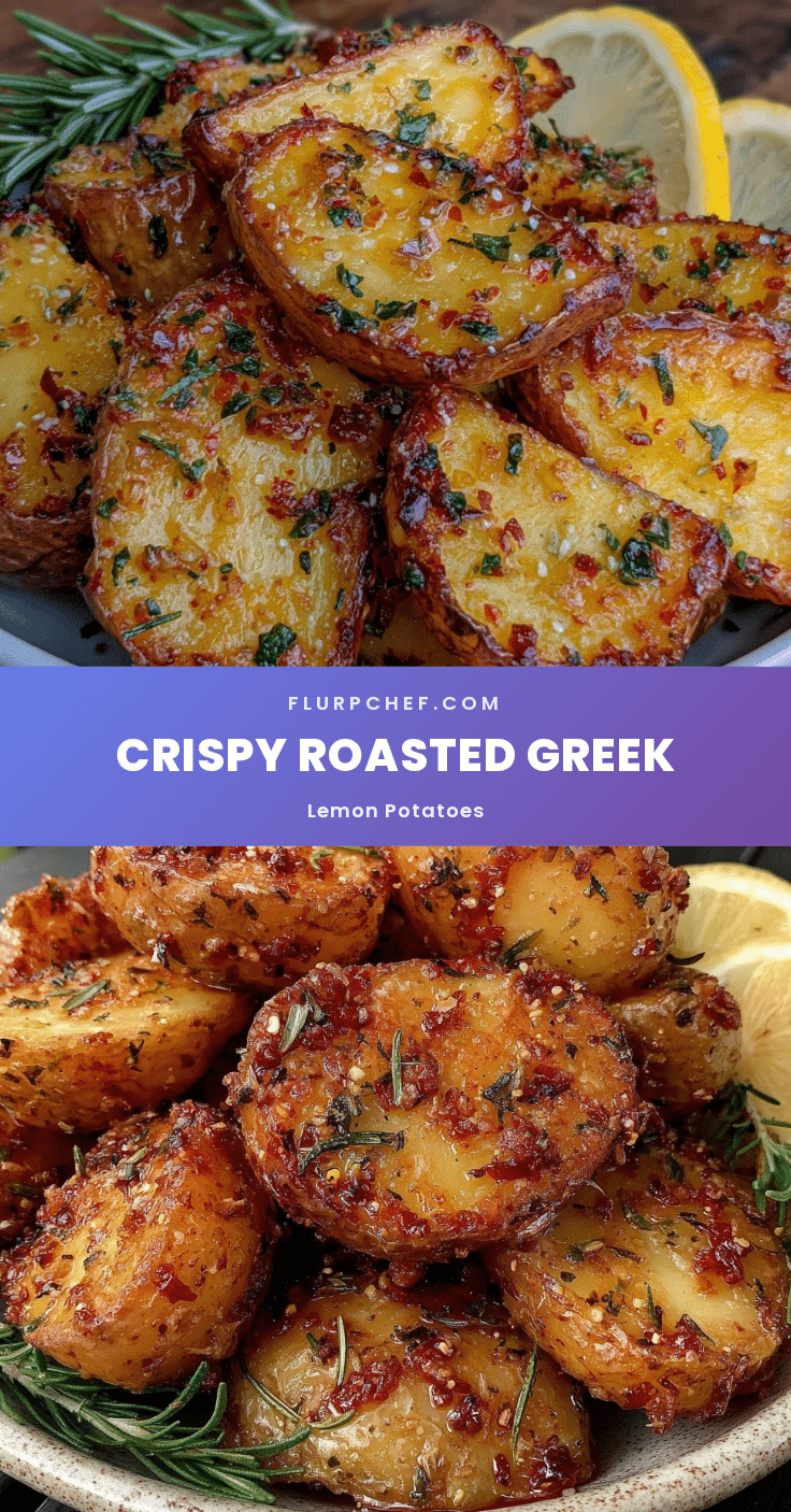crispy greek lemon potatoes recipe