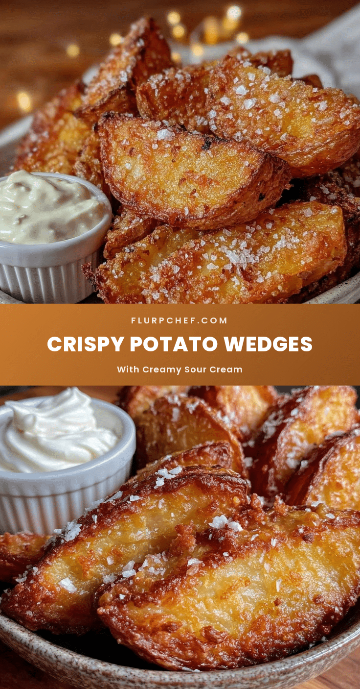 crispy potato wedges recipe