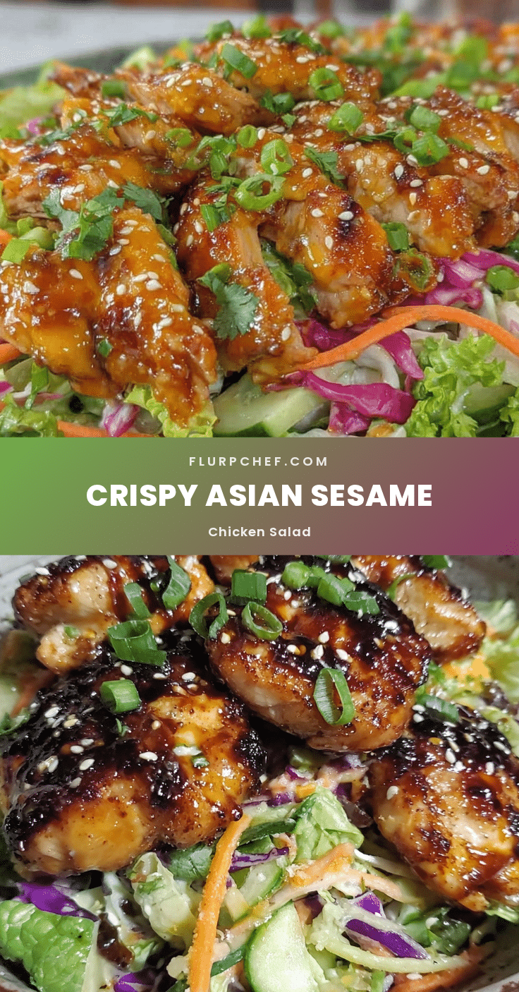 fresh asian sesame chicken salad recipe