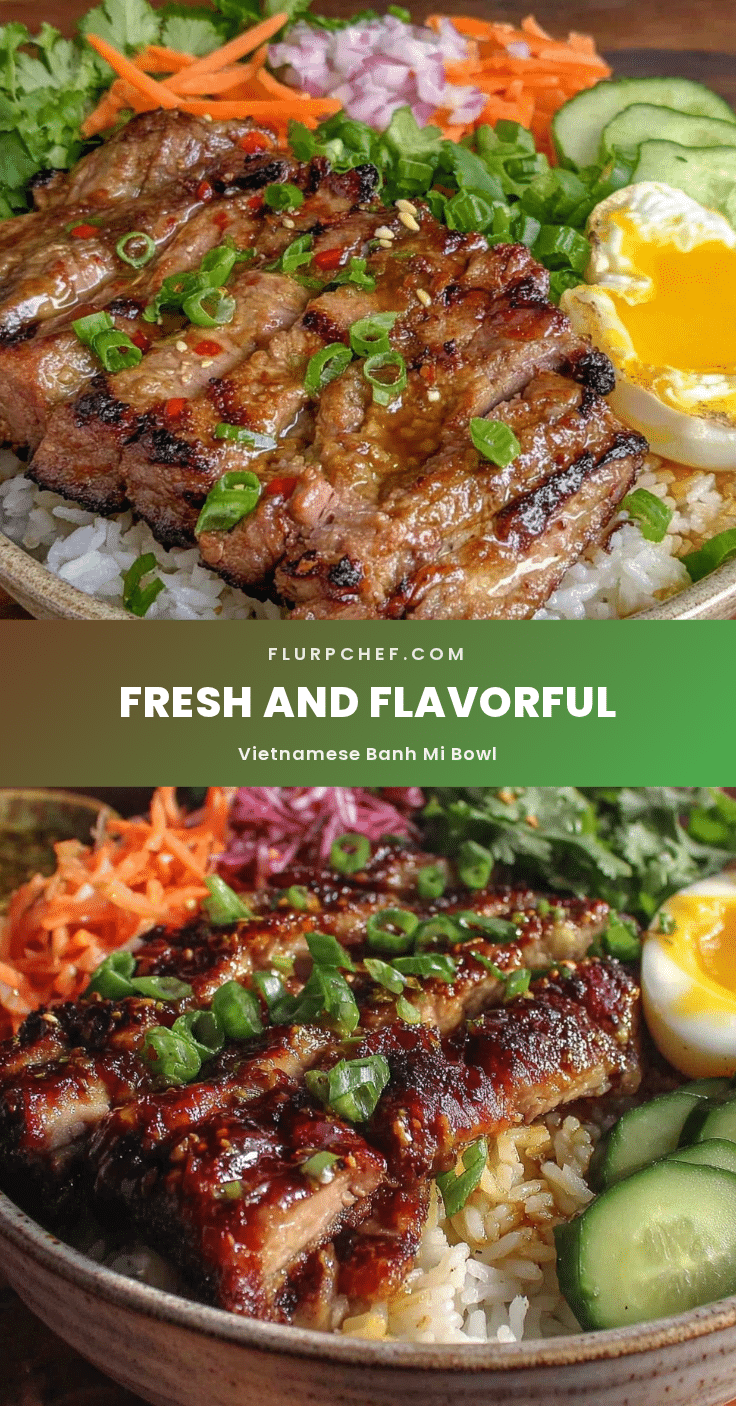 fresh vietnamese banh mi bowl recipe