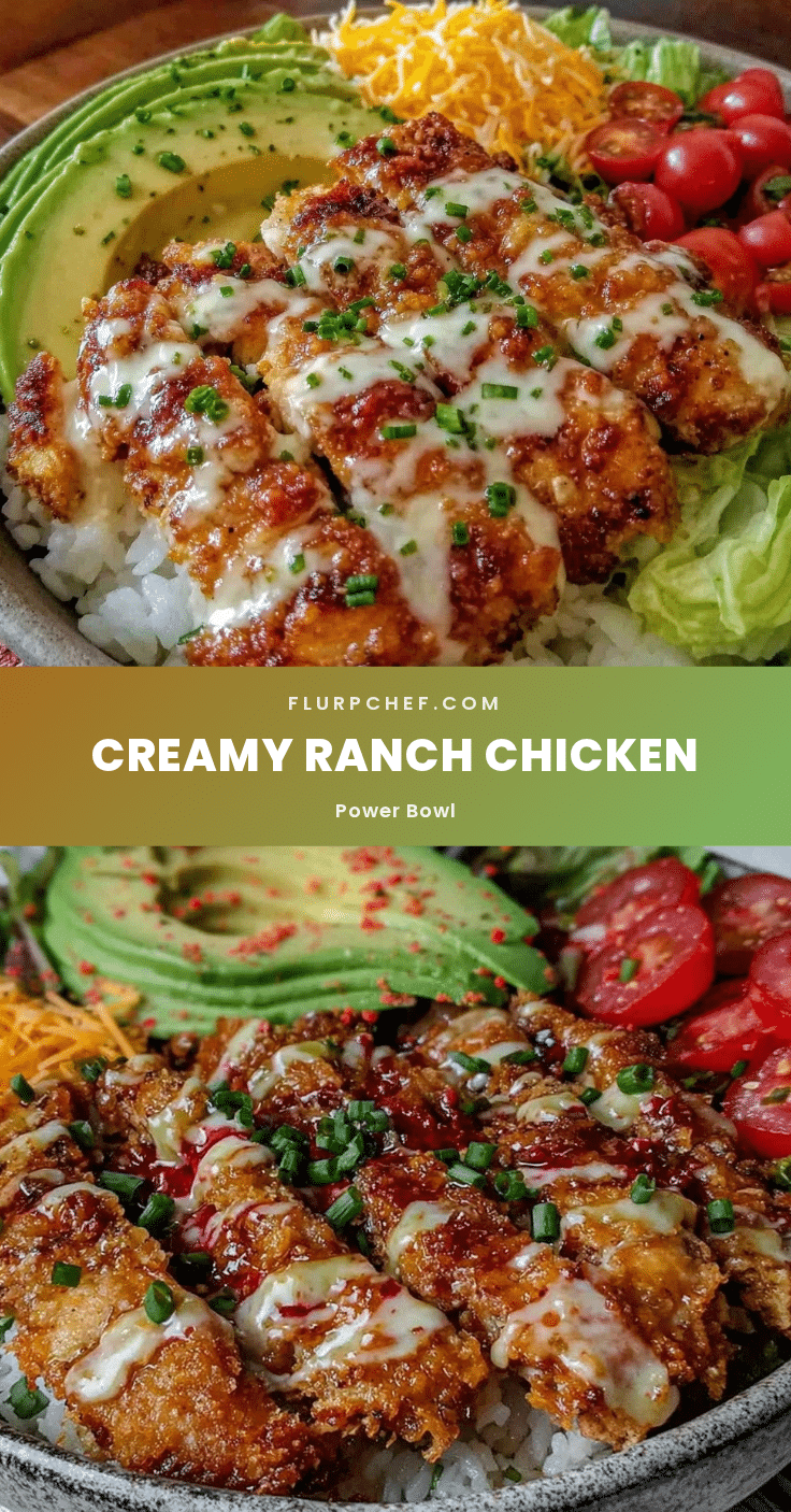 ranch chicken bowl recipe
