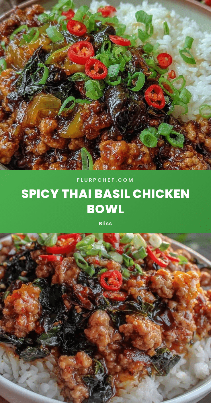 Thai Basil Chicken Bowl recipe