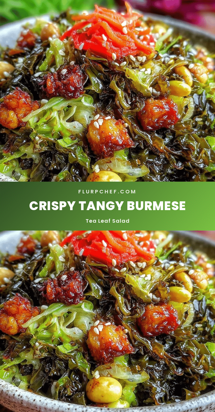 Burmese tea leaf salad recipe