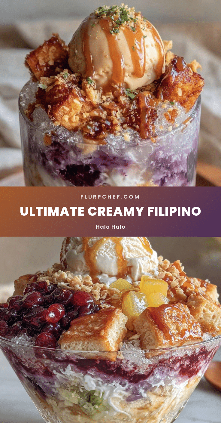 creamy Filipino Halo-Halo recipe
