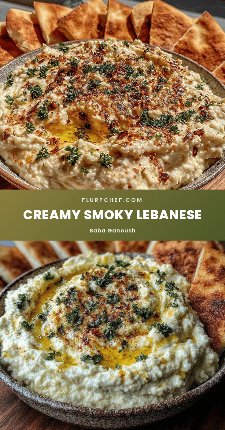 creamy lebanese baba ganoush recipe