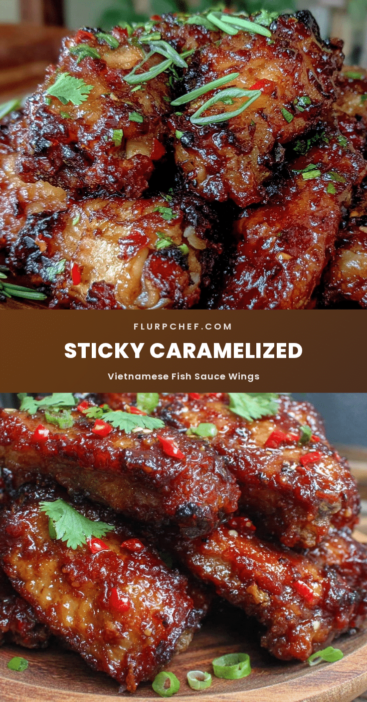 crispy caramelized vietnamese fish sauce wings recipe