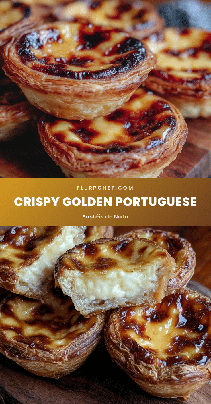 crispy portuguese pastéis de nata recipe