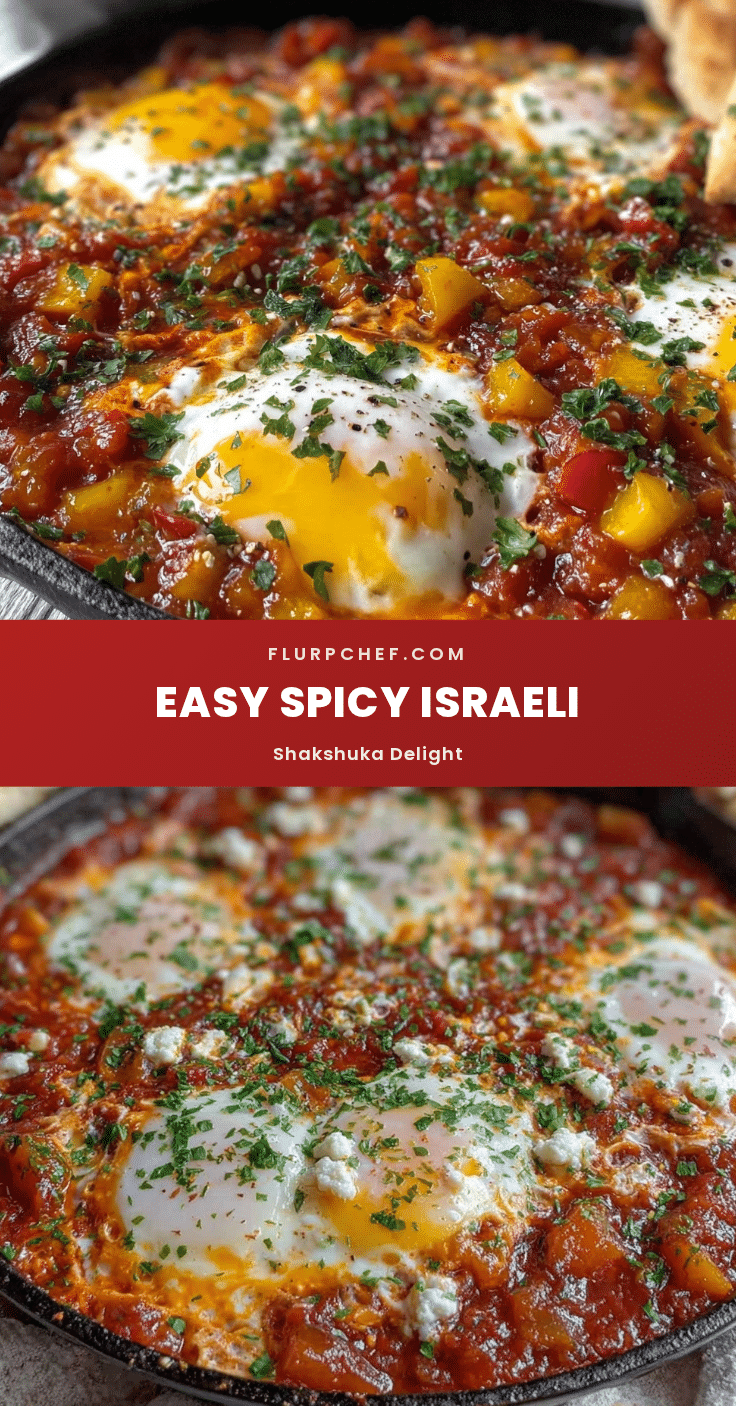 easy spicy Israeli shakshuka recipe recipe
