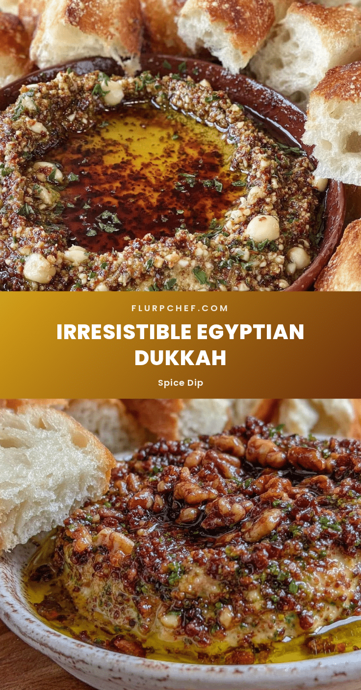 Egyptian dukkah spice blend oil dip recipe