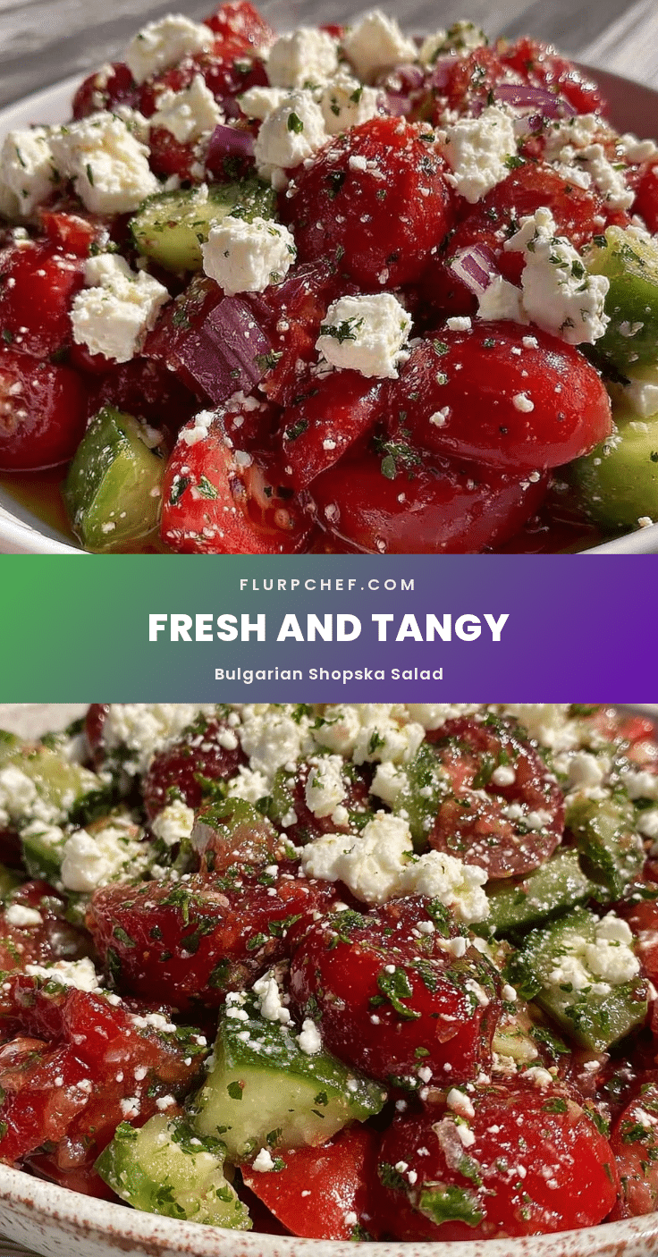 fresh bulgarian shopska salad recipe