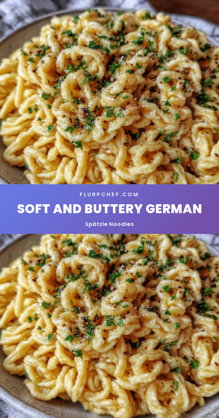 German Spätzle noodles recipe recipe