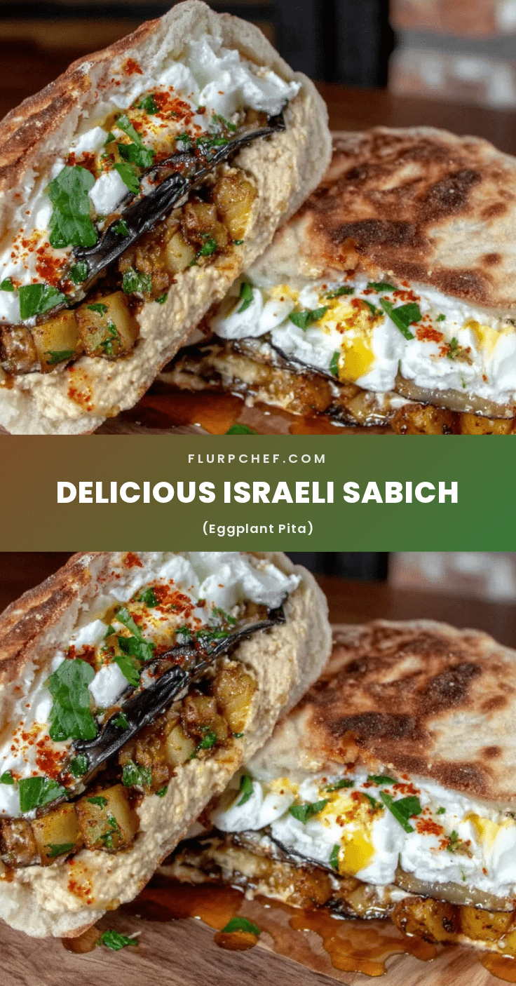 Israeli Sabich eggplant pita recipe