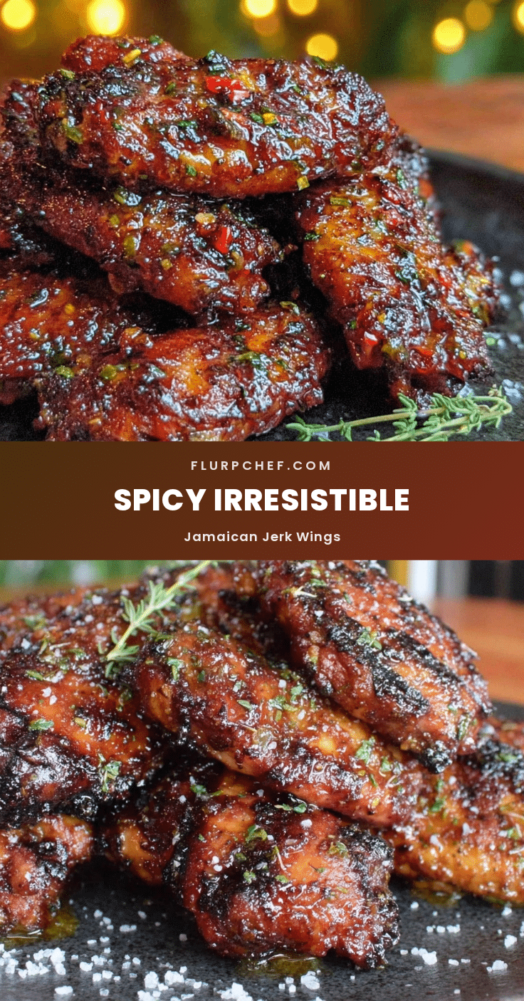 Jamaican jerk wings recipe
