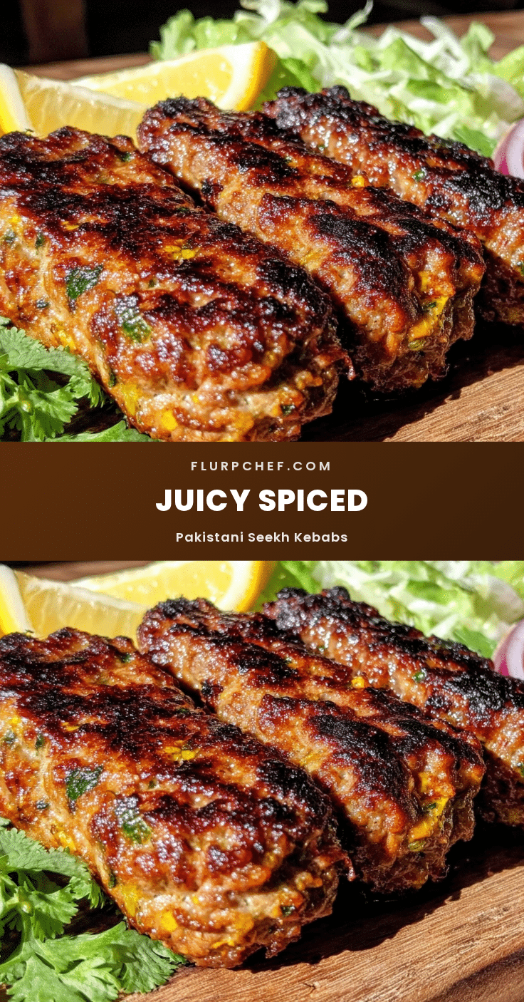 Pakistani Seekh Kebab recipe