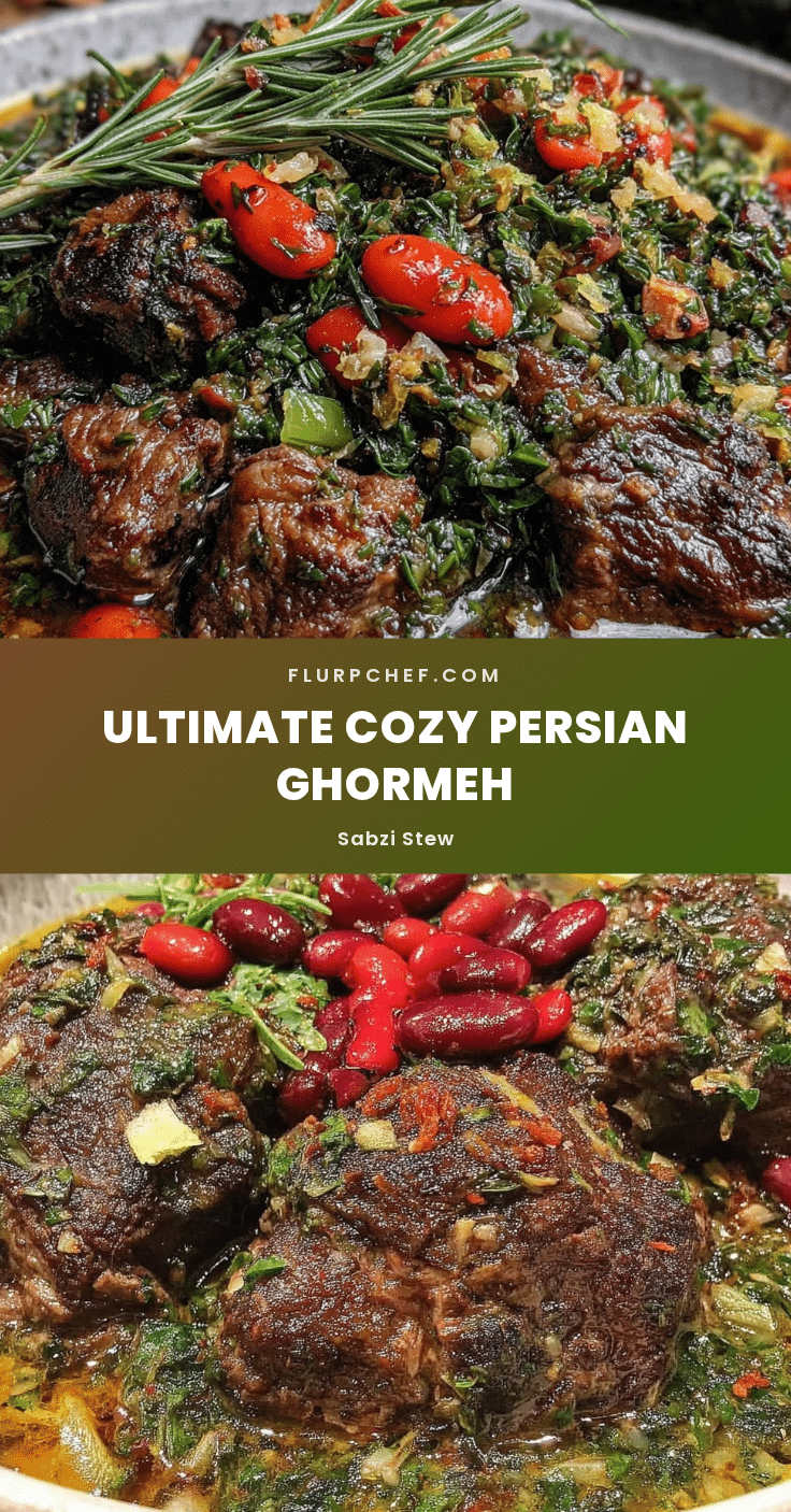 persian ghormeh sabzi stew recipe