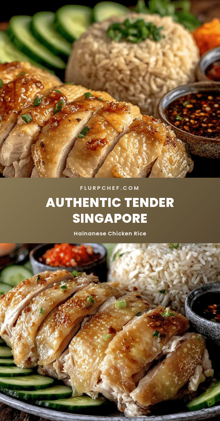 Singapore Hainanese chicken rice recipe