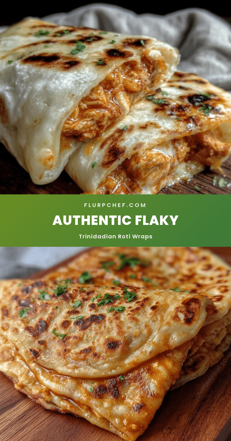 Trinidadian roti curry wrap recipe