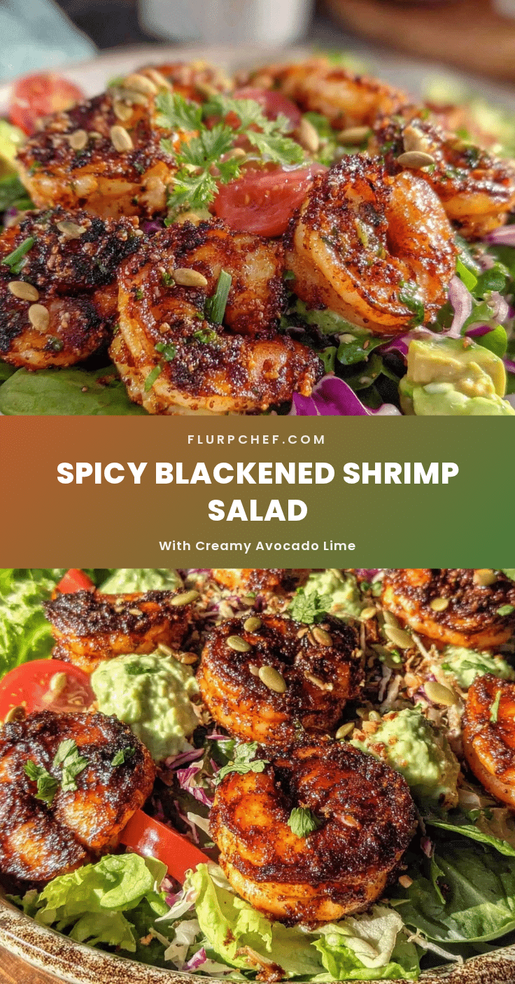 blackened shrimp salad recipe