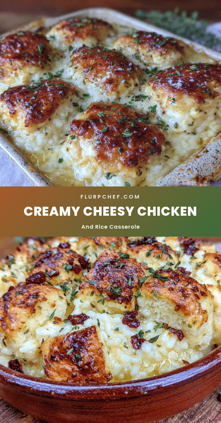 creamy chicken and rice casserole recipe