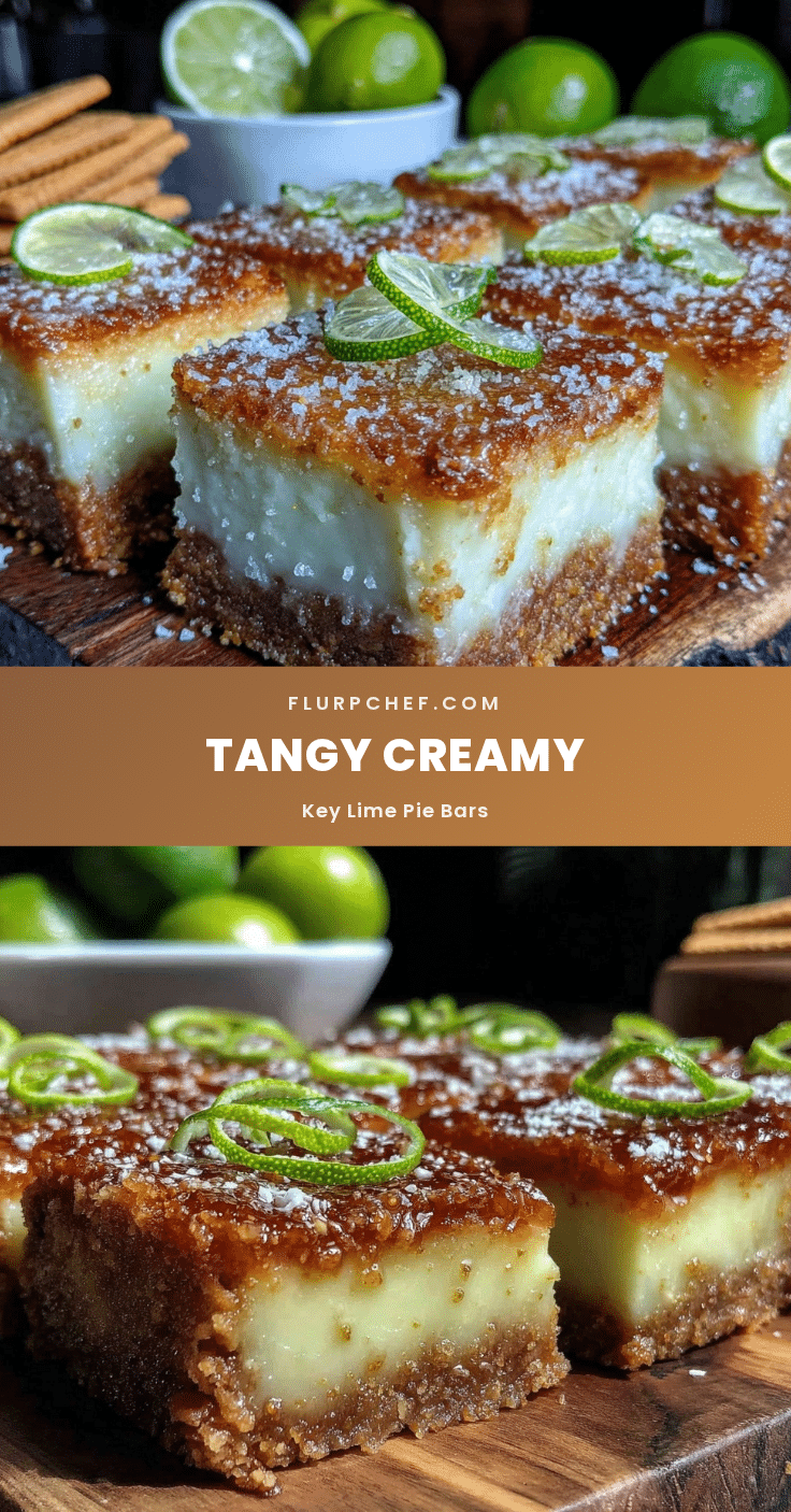 creamy key lime pie bars recipe