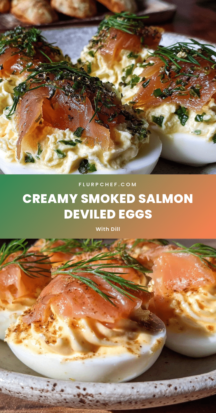 creamy smoked salmon deviled eggs recipe