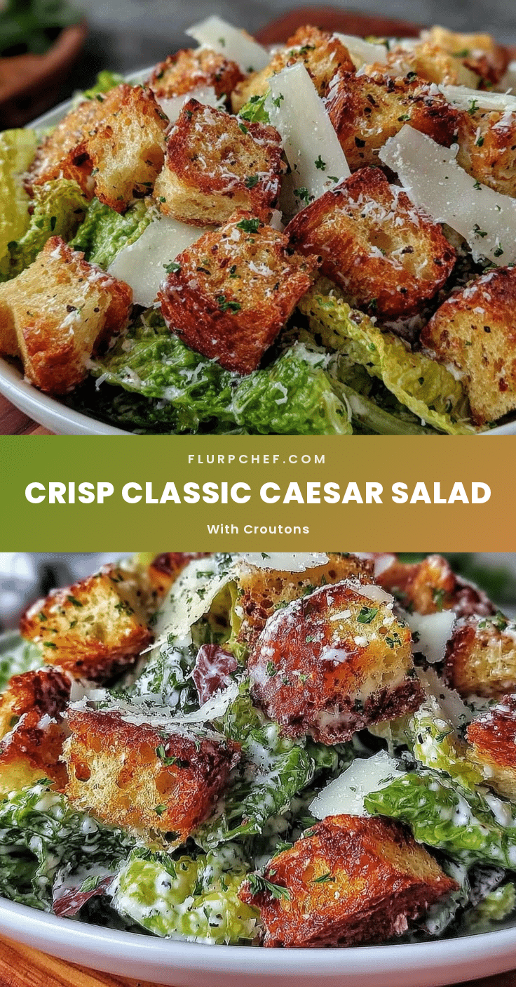 crisp classic Caesar salad recipe