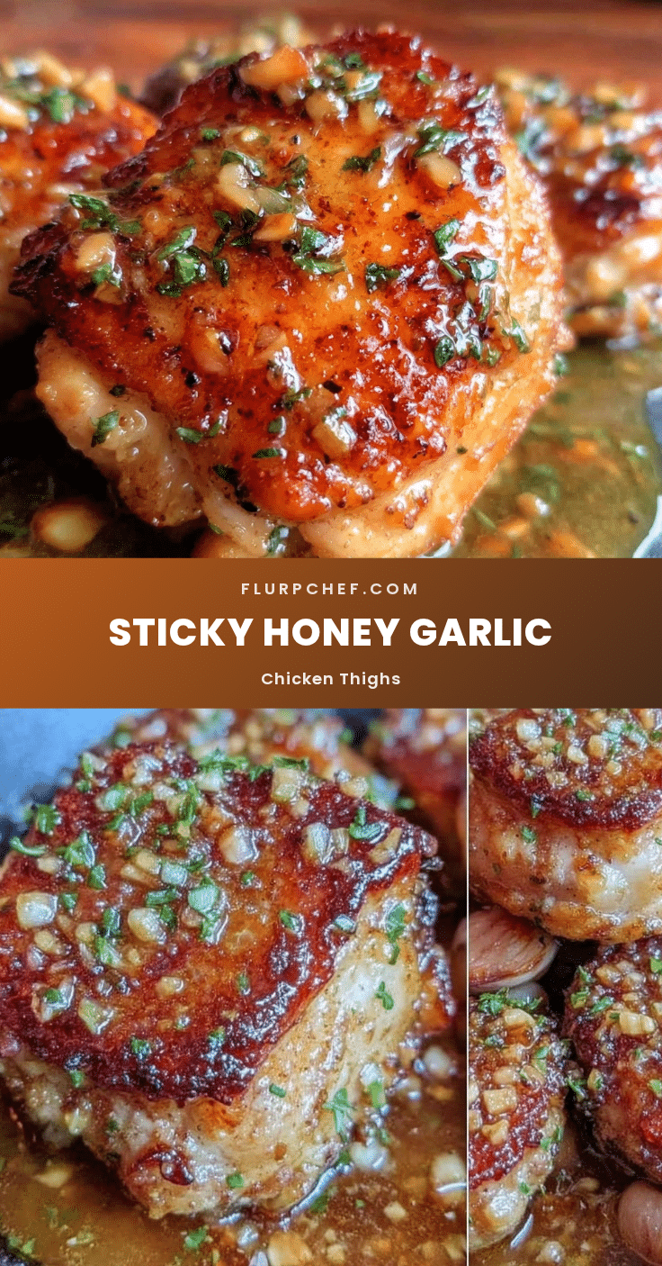 crispy honey garlic chicken thighs recipe