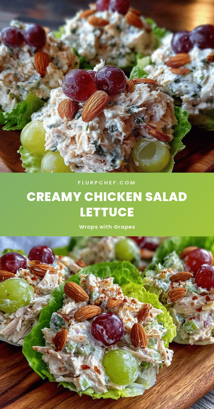 fresh chicken salad lettuce wraps recipe