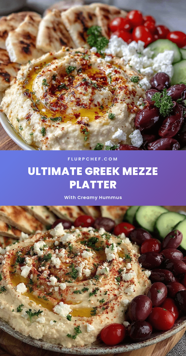 Fresh Greek Mezze Platter recipe