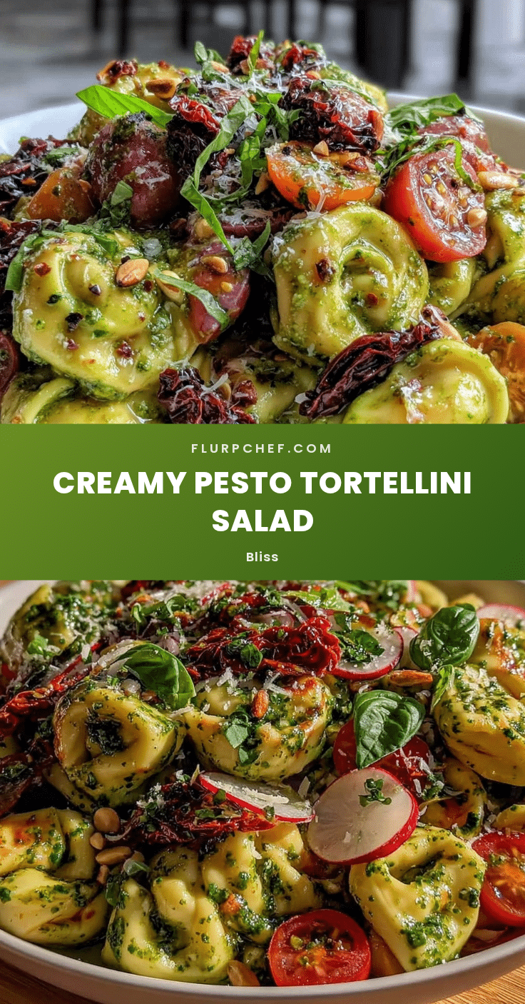 fresh pesto tortellini salad recipe