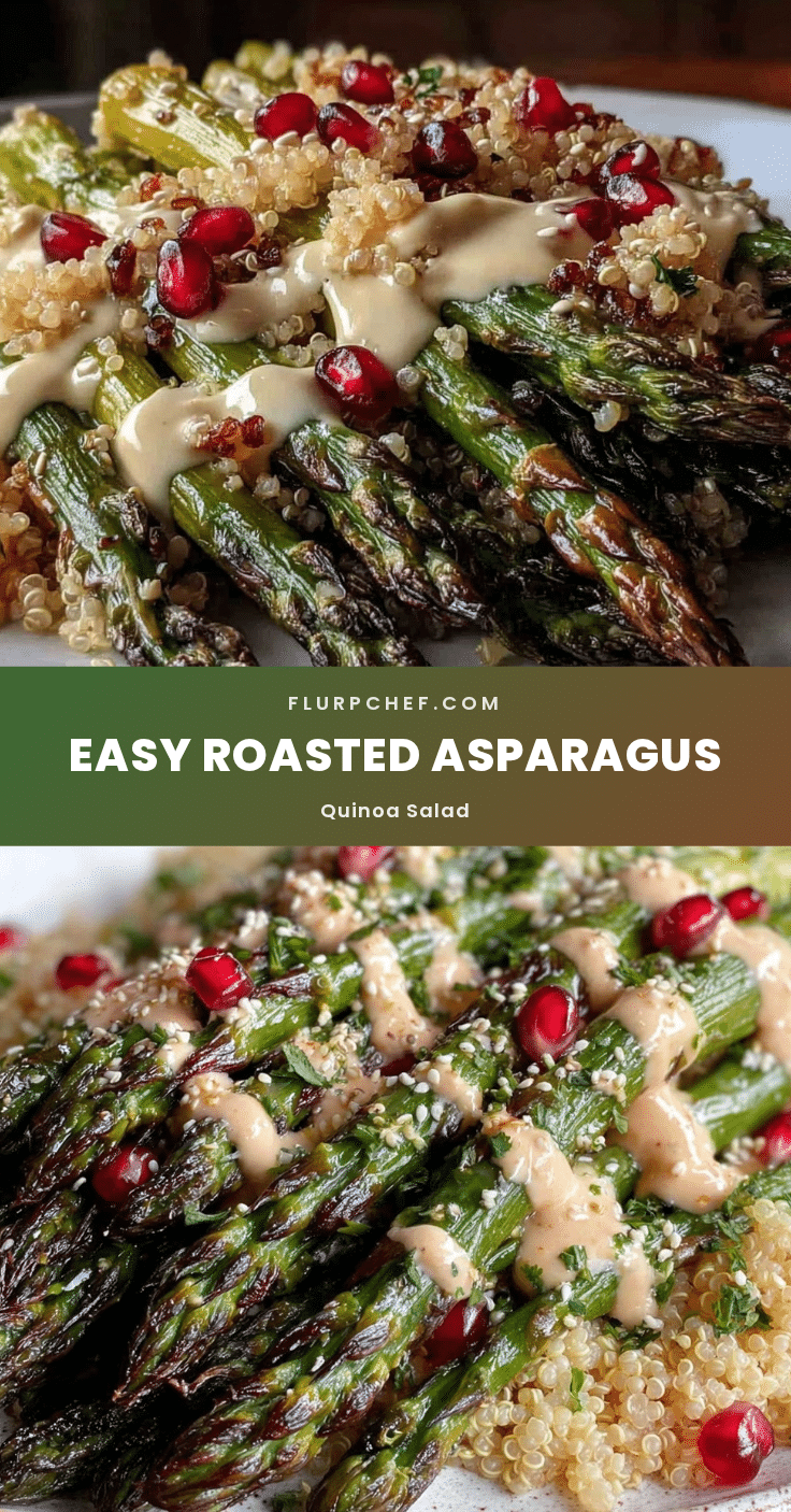 fresh roasted asparagus and quinoa salad recipe