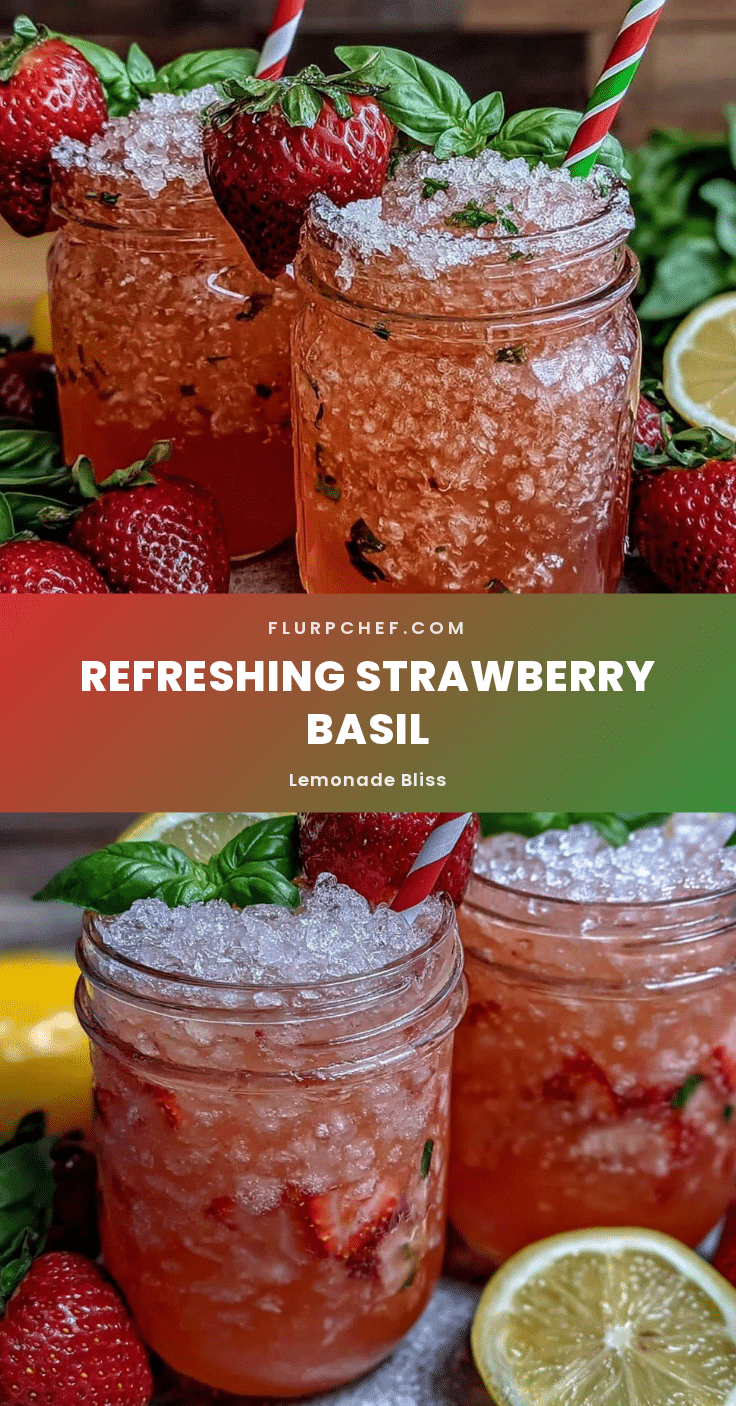 fresh strawberry basil lemonade recipe