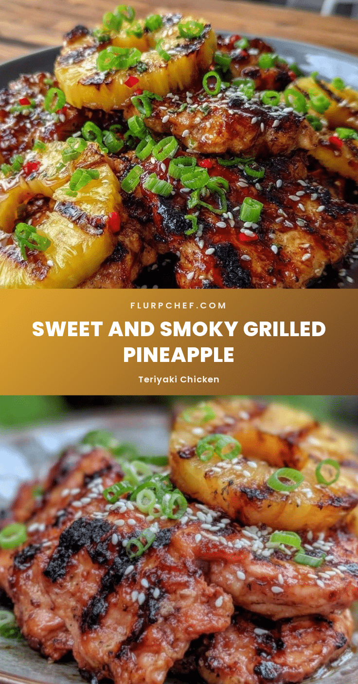 grilled pineapple teriyaki chicken recipe