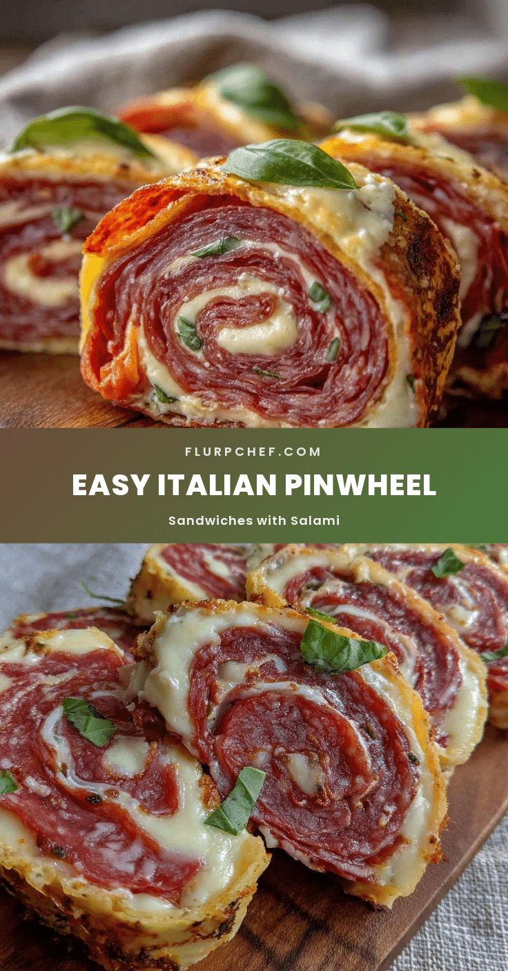 Italian pinwheel sandwiches recipe