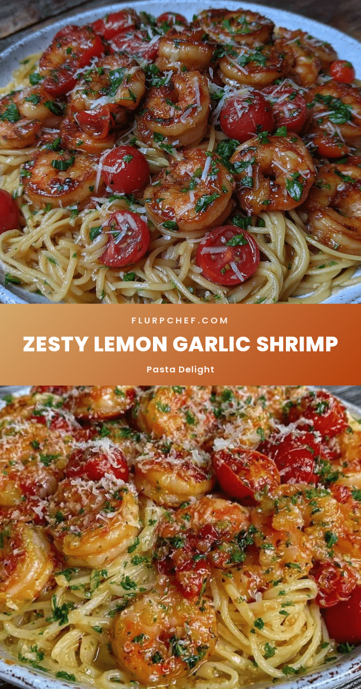 lemon garlic shrimp pasta recipe
