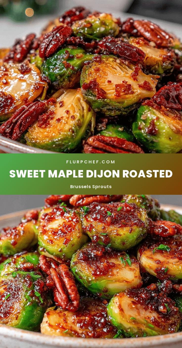 maple dijon roasted brussels sprouts recipe