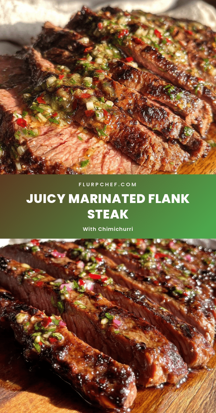 marinated flank steak recipe