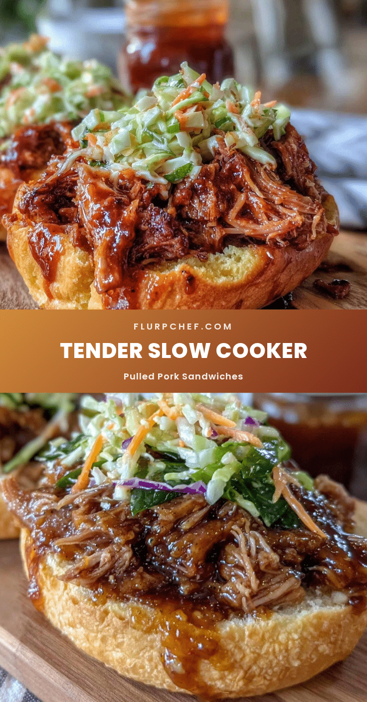 slow cooker pulled pork sandwiches recipe