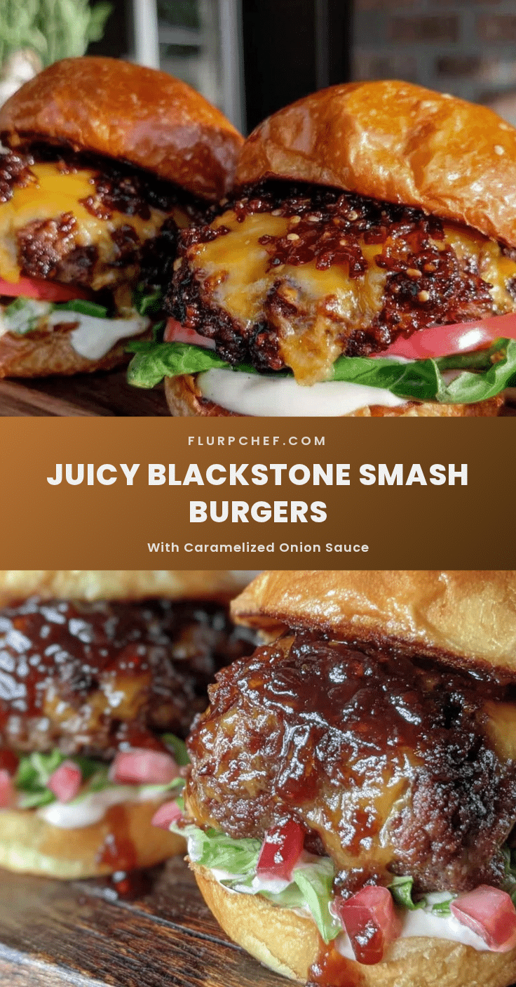 blackstone smash burgers recipe
