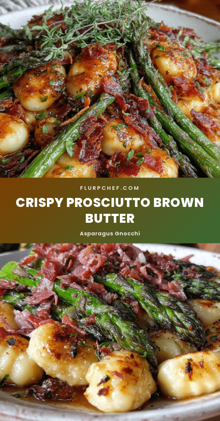 brown butter asparagus gnocchi recipe