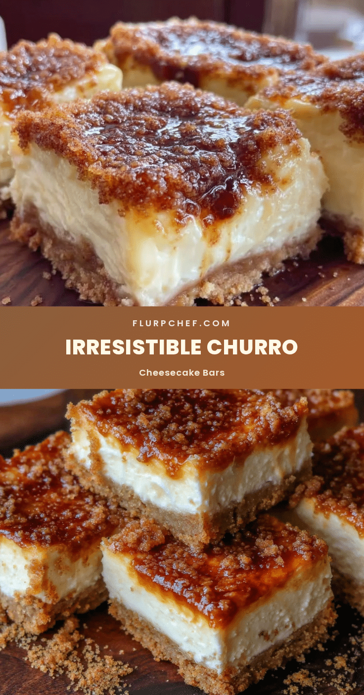 churro cheesecake bars recipe
