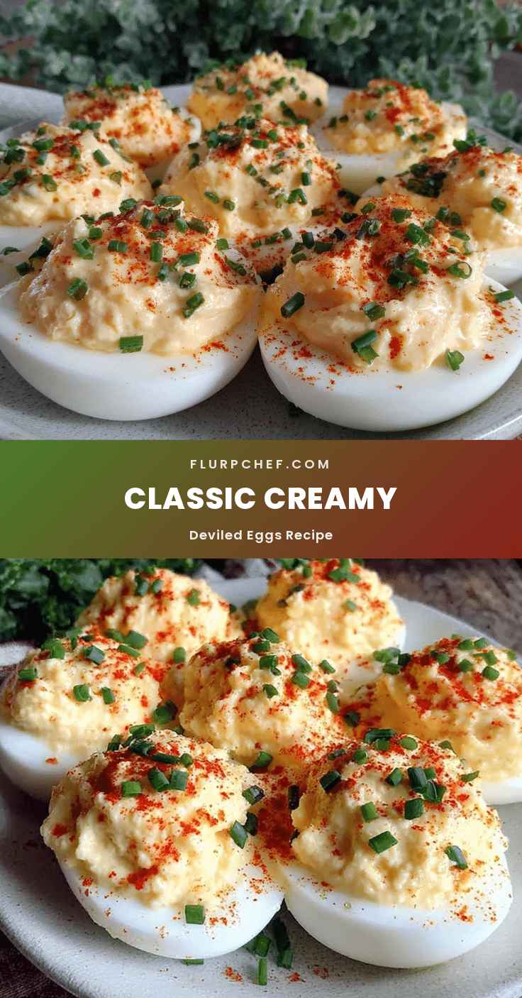 classic creamy deviled eggs recipe recipe